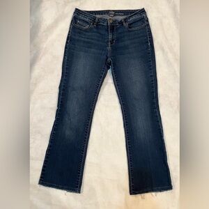 Women’s Soho New York & Company Dark blue Straight Leg Jeans size 8 petite
